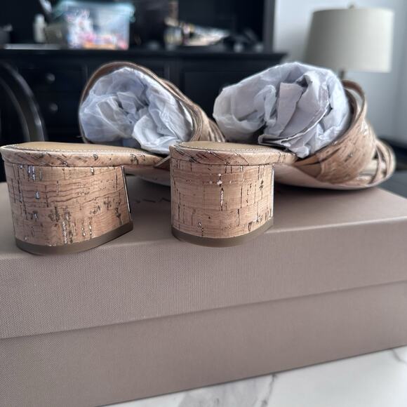 Donald Pliner Women's Strappy Slip On High Heel Sandals Size 9.5 M (MSRP $198) - Picture 5 of 7